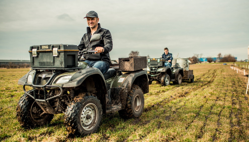 50 mm kogel trekhaak met schroefdraad voor het maken van een trekhaak punt op de quad